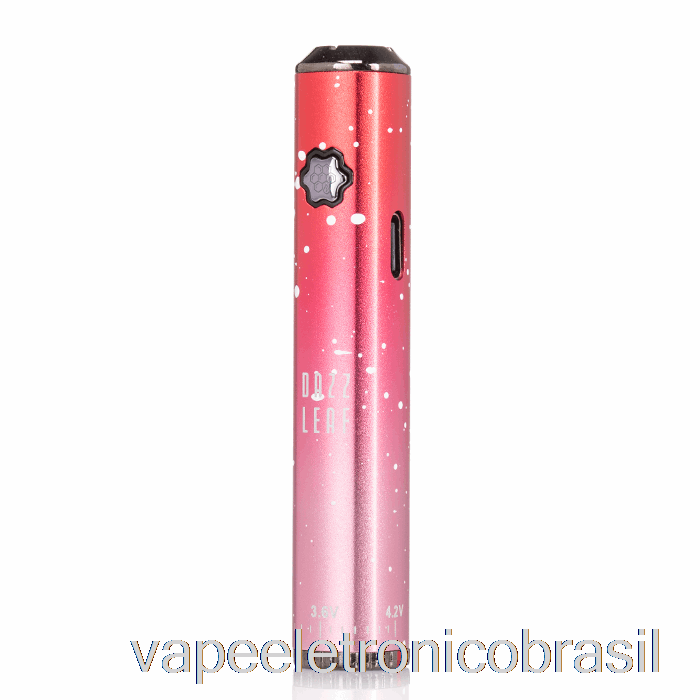Vape Vaporesso Dazzleaf Squarii Bottom Twist 510 Bateria Respingos Vermelhos